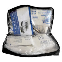 KFZ-Verbandtasche | kompakt | DIN 13164:2022 | Schwarz
