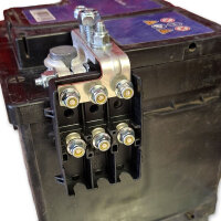 Batteriepolklemme Plus mit 3-fach MIDI Sicherungshalter SX 12V 24V MTA