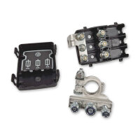 Batteriepolklemme Plus mit 3-fach MIDI Sicherungshalter SX 12V 24V MTA