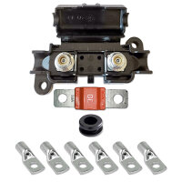 Kabelset | Vollkupfer | 6mm² | 5+5+1 Meter | Sicherung & Verbinder