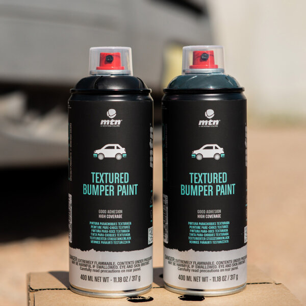 Stoßstangenlack 400ml Struktur Spray Kunststoff | MTN WEPRO