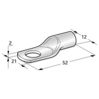 Rohrkabelschuh 50mm² M11 verzinnt | MTA TUBOLAR