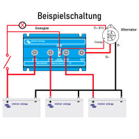 Victron Argodiode 120-2AC Batterietrenner 120A 2 Batterien Trenndiode