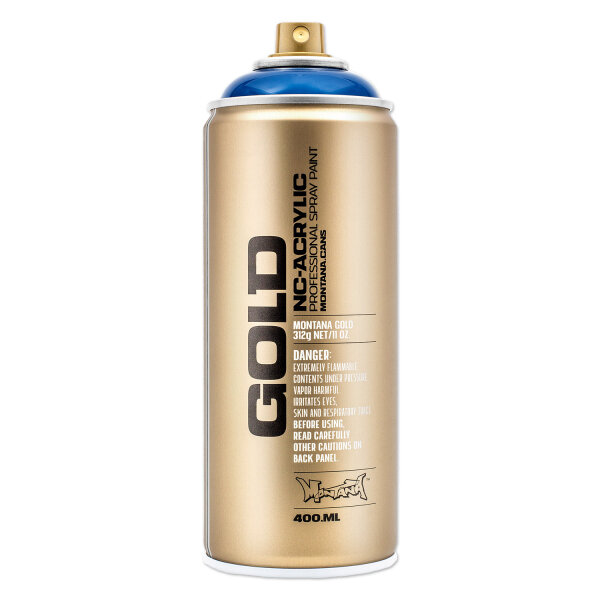 Montana Cans GOLD - Transparent Ultramarine 400ml