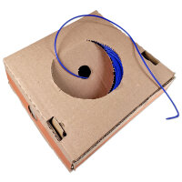 Kabel | 1-Adrig | H05V-K | 1x0,75mm² | Blau | Meterware