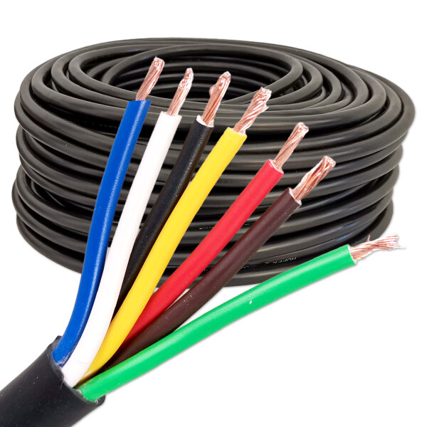 Kabel | 7-adrig | FLRY-Y | 7x0,75mm² | Meterware