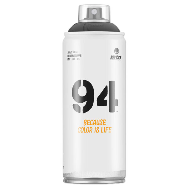 Sprühlack | MTN 94 | Matt | Low Pressure | Schwarz | 400ml