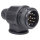 Anhängerstecker | 13-polig | 12V | 16A | kompakt