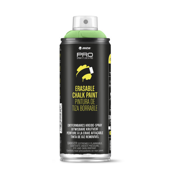 Sprühkreide | MTN PRO | Wasserlöslich | Talgrün | 400ml
