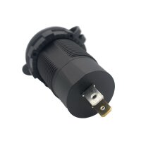 USB Doppelsteckdose | Typ A | 12-24V | 5V/2,4A | QC 3.0 | Ø29mm
