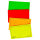 Neon Sticker Blanko 12x7 cm 100 Stück 4 Farben | Montana Cans