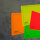 Neon Sticker Blanko 12x7 cm 100 Stück 4 Farben | Montana Cans