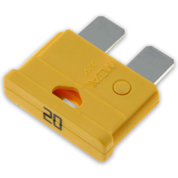 Sicherung | MTA UniVAL | Flachstecksicherung | 32V | 20A | 100 Stück