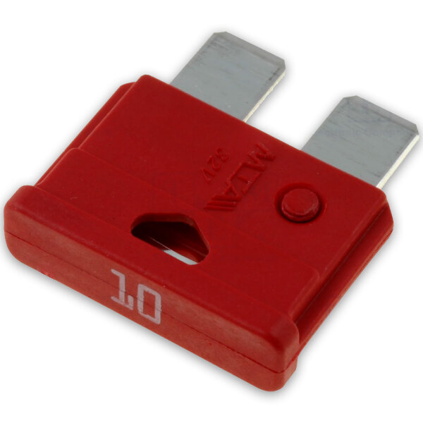 Sicherung | MTA UniVAL | Flachstecksicherung | 32V | 10A | 100 Stück
