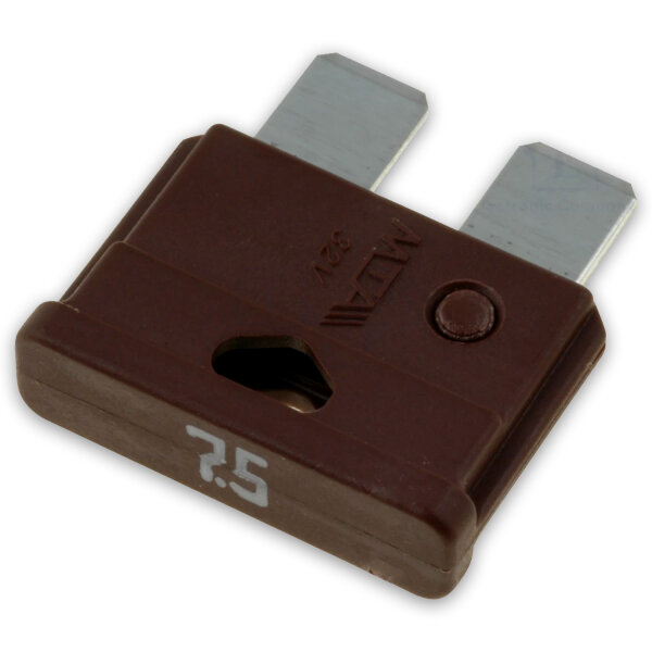 Sicherung | MTA UniVAL | Flachstecksicherung | 32V | 7,5A | 100 Stück