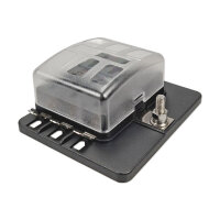 Sicherungshalter 6-fach 12V 24V ATO ATC 100A Sicherungsblock LED