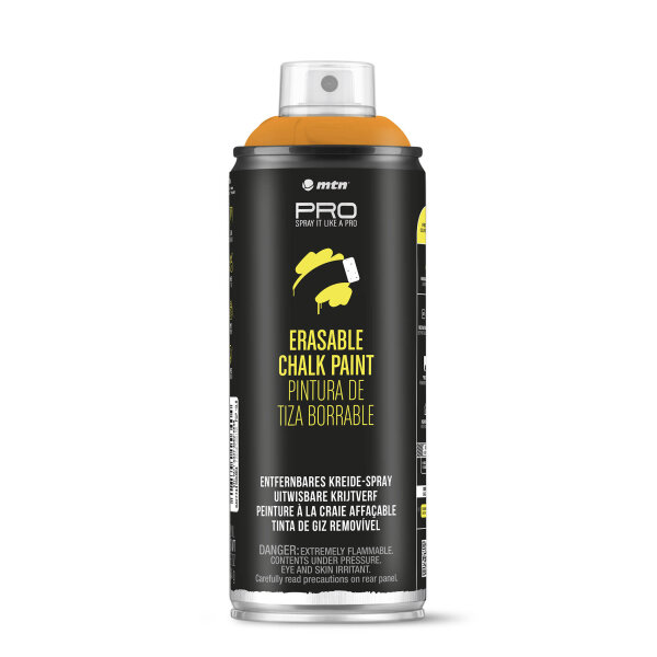 Sprühkreide | MTN PRO | Wasserlöslich | Orange | 400ml