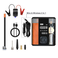 Starthilfe Powerbank 800A 12V 8800mAh Kompressor 150PSI Reifenpumpe