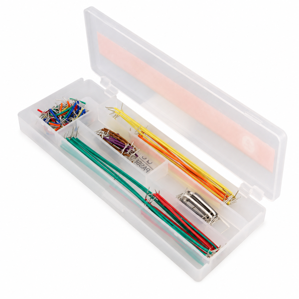 Drahtbrücken Set 140tlg Breadboard Jumper 22AWG 2-125mm Sortierbox
