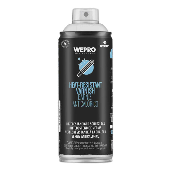 Hitzebeständiger Klarlack bis 690°C | Hochtemperatur Schutzlack Spray