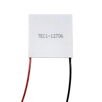 Thermoelektrisches Modul | Peltier | 14,9V | 53W | 40x40x3,8mm