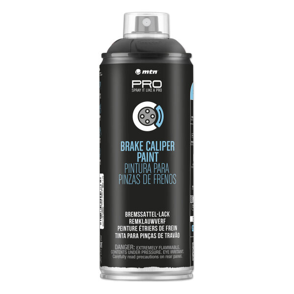 Sprühlack | MTN PRO | Bremssattellack | Schwarz Seidenmatt | 400ml