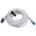 Netzwerkkabel CAT7 5m RJ45 S/FTP 10 Gbit 600 MHz Ethernet LAN Grau