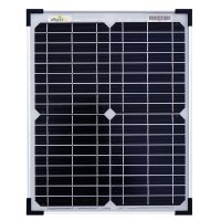 Solarpanel | Monokristallin | 12V | 20W | 420x360x25mm