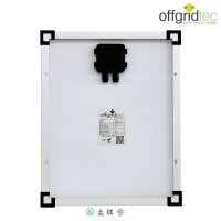Solarpanel | Monokristallin | 12V | 20W | 420x360x25mm