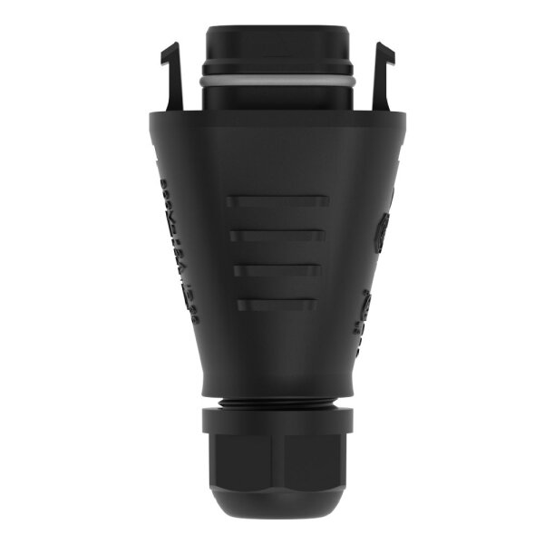 AC Feldstecker 2P+PE 300V 12A IP68 für Hoymiles HMS