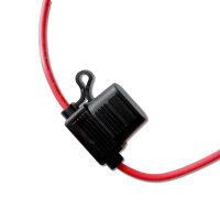 Sicherungshalter KFZ Flachstecksicherungen | 32V | 40A | AWG10 | 34cm