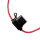 Sicherungshalter KFZ Flachstecksicherungen | 32V | 40A | AWG10 | 34cm