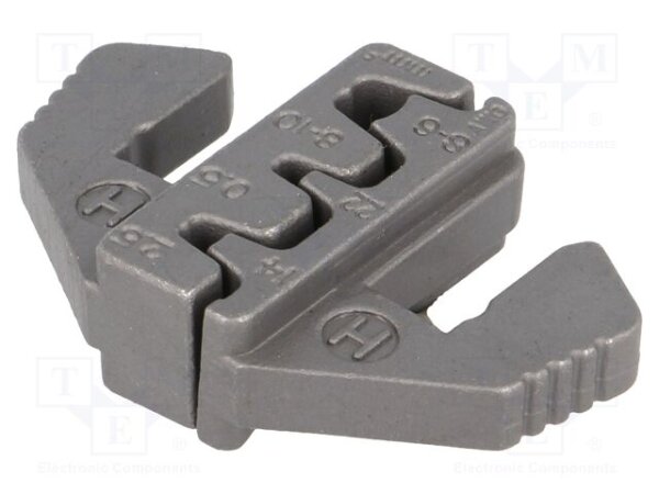 Crimpbacken Satz | FCRIMP-L | unisolierte Flachstecker | 0,5mm² 2,5mm² 8-10mm²