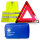 KFZ Unfall- und Erste-Hilfe Set | Verbandtasche, Blau | Warndreieck | Warnweste, Gelb