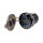 USB Doppelsteckdose | Typ A QC | 9-32V | Anzeige | Schalter | Ø29mm