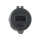 USB Doppelsteckdose | Typ A QC | 9-32V | Anzeige | Schalter | Ø29mm