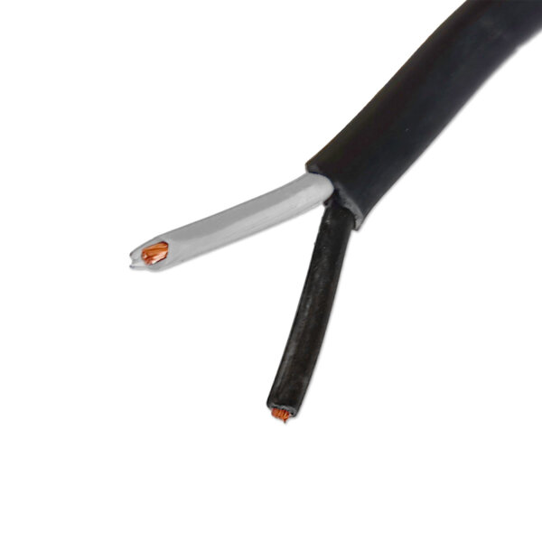 Flachkabel 2x1 mm² Meterware 2 adrig Kabel Anhänger Beleuchtung DC
