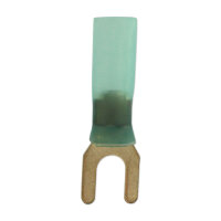 Gabelkabelschuh 1,5-2,5mm² M5 Schrumpfisolierung Crimp Kabelschuh Blau
