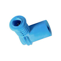 Zündkerzenstecker | MTA | Blau | 90° | EPDM Messing | SAE | 12 Stück