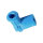Zündkerzenstecker | MTA | Blau | 90° | EPDM Messing | SAE | 12 Stück