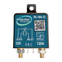 Trennrelaisset | RL180-12 12V 120A | BH | Komplettset mit Batteriehalter