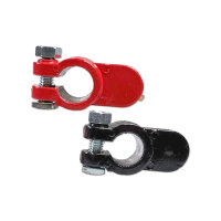 Batteriepolklemmen Set Plus Minus M8 Flügelmutter Schnellanschluss