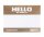 Montana HELLO MY NAME IS Sticker 100x Aufkleber Set Metallic Label