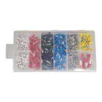 Aderendhülsen-Set isoliert 0,5-10 mm², 685-teilig in Sortimentbox