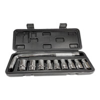 Steckschlüsselsatz 1/2 Zoll | L-Form | kompakter Nusskasten 8-21mm