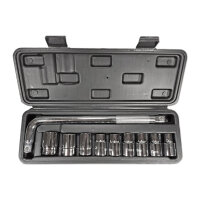 Steckschlüsselsatz 1/2 Zoll | L-Form | kompakter Nusskasten 8-21mm