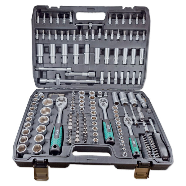 Ratschenkasten | 172-teilig | 1/4", 3/8" & 1/2" Steckschlüsselsatz
