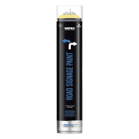 Markierungsfarbe Gelb 750ml für Asphalt, Beton, Parkplatz Bodenlinien