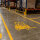 Markierungsfarbe Gelb 750ml für Asphalt, Beton, Parkplatz Bodenlinien