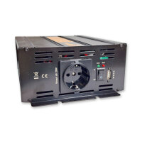 Wechselrichter 12V auf 230V 1000W/2000W Spannungswandler mit Kabel